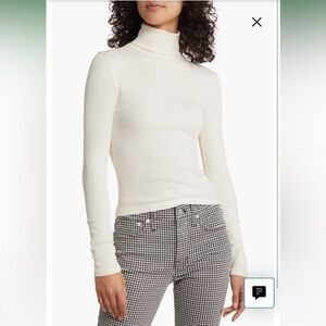Madewell Brightside Crop Turtleneck